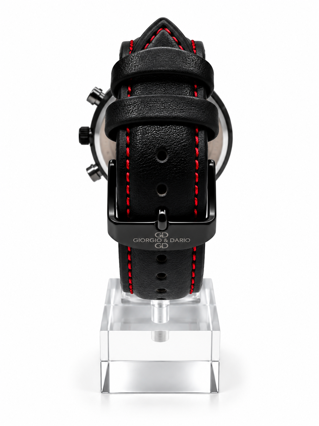 Montre Homme GIORGIO & DARIO – SYMPE Noir / Rouge
