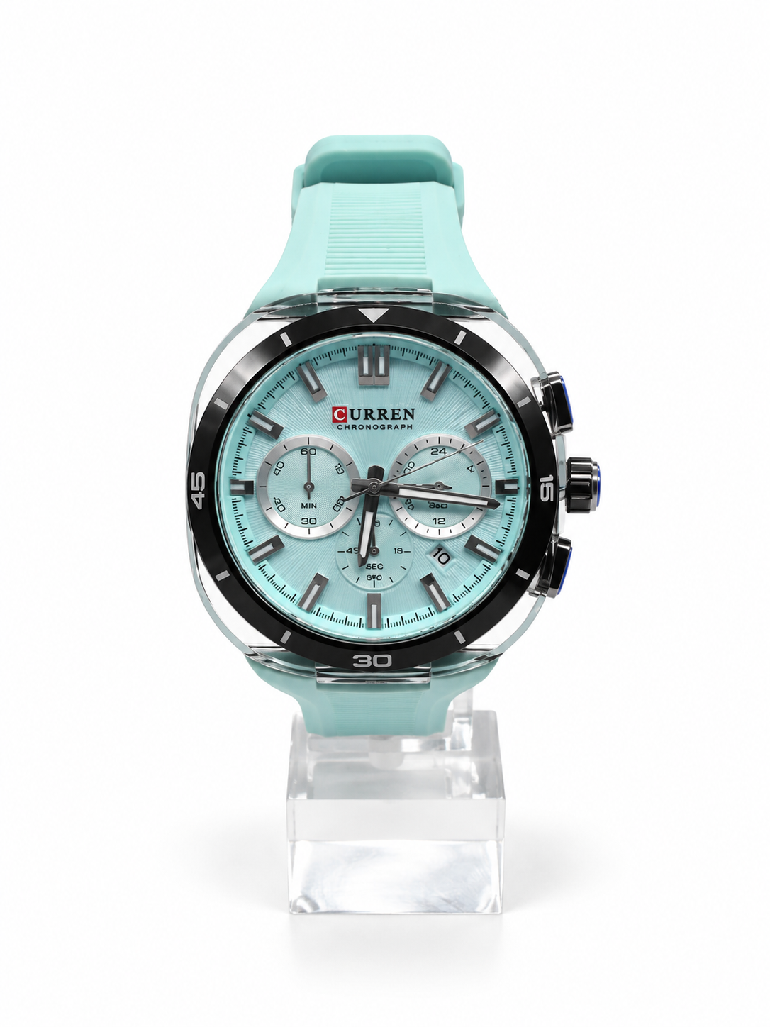 Montre homme CURREN - MXZ Vert d’eau