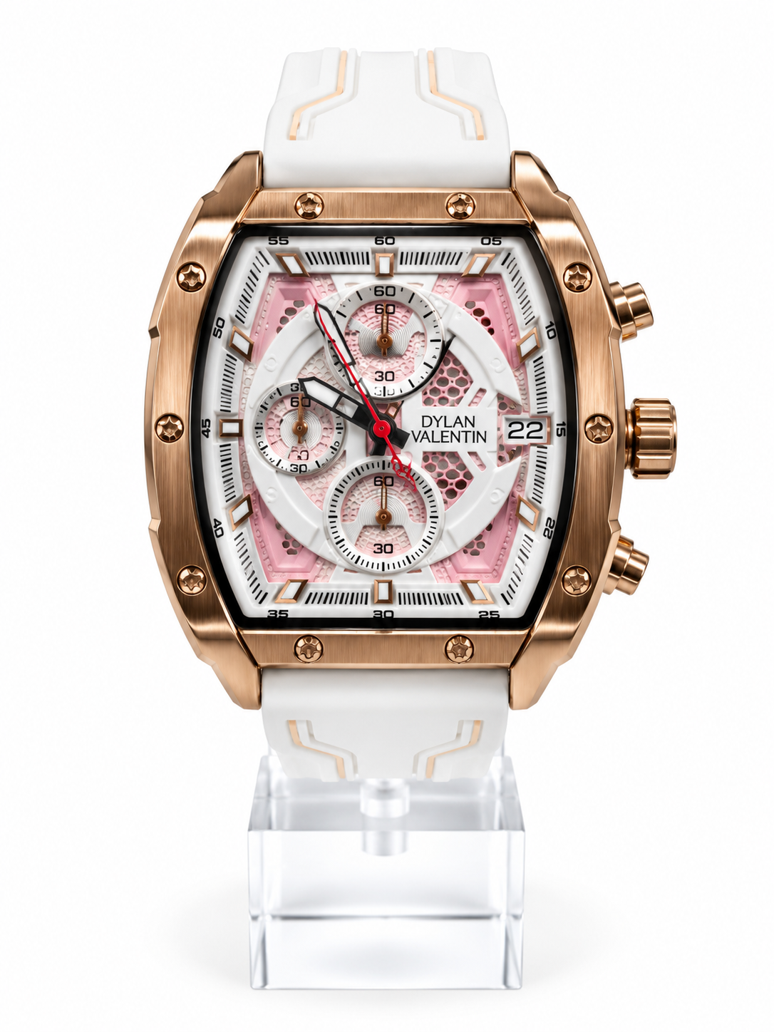 Montre homme DYLAN VALENTIN – MOLOT Blanc