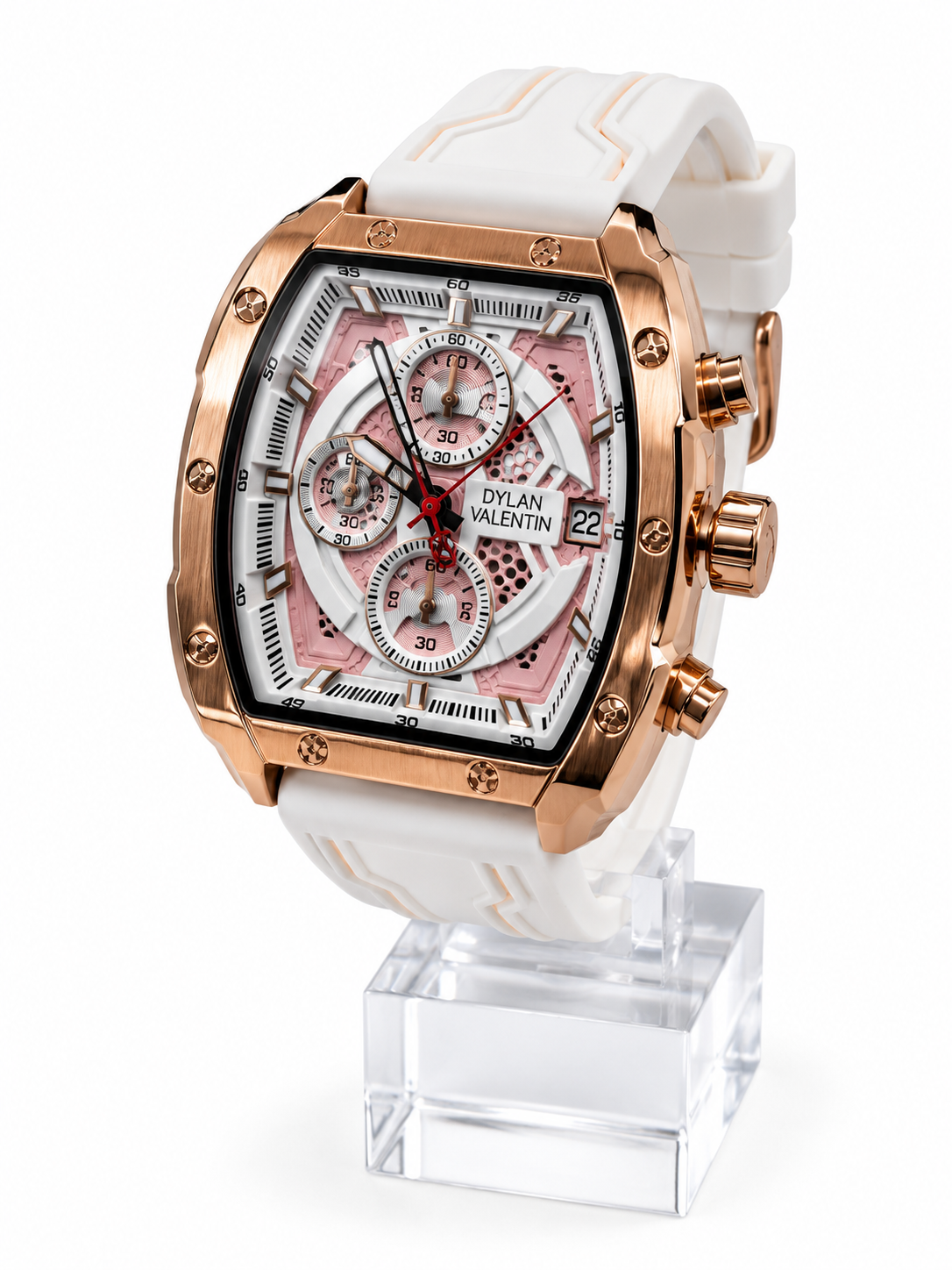 Montre homme DYLAN VALENTIN – MOLOT Blanc
