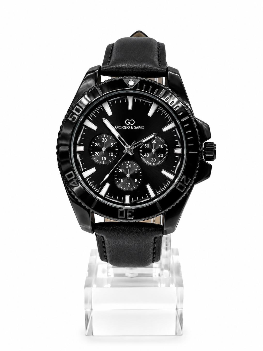Montre Homme GIORGIO & DARIO – OPHÉLIE Noir