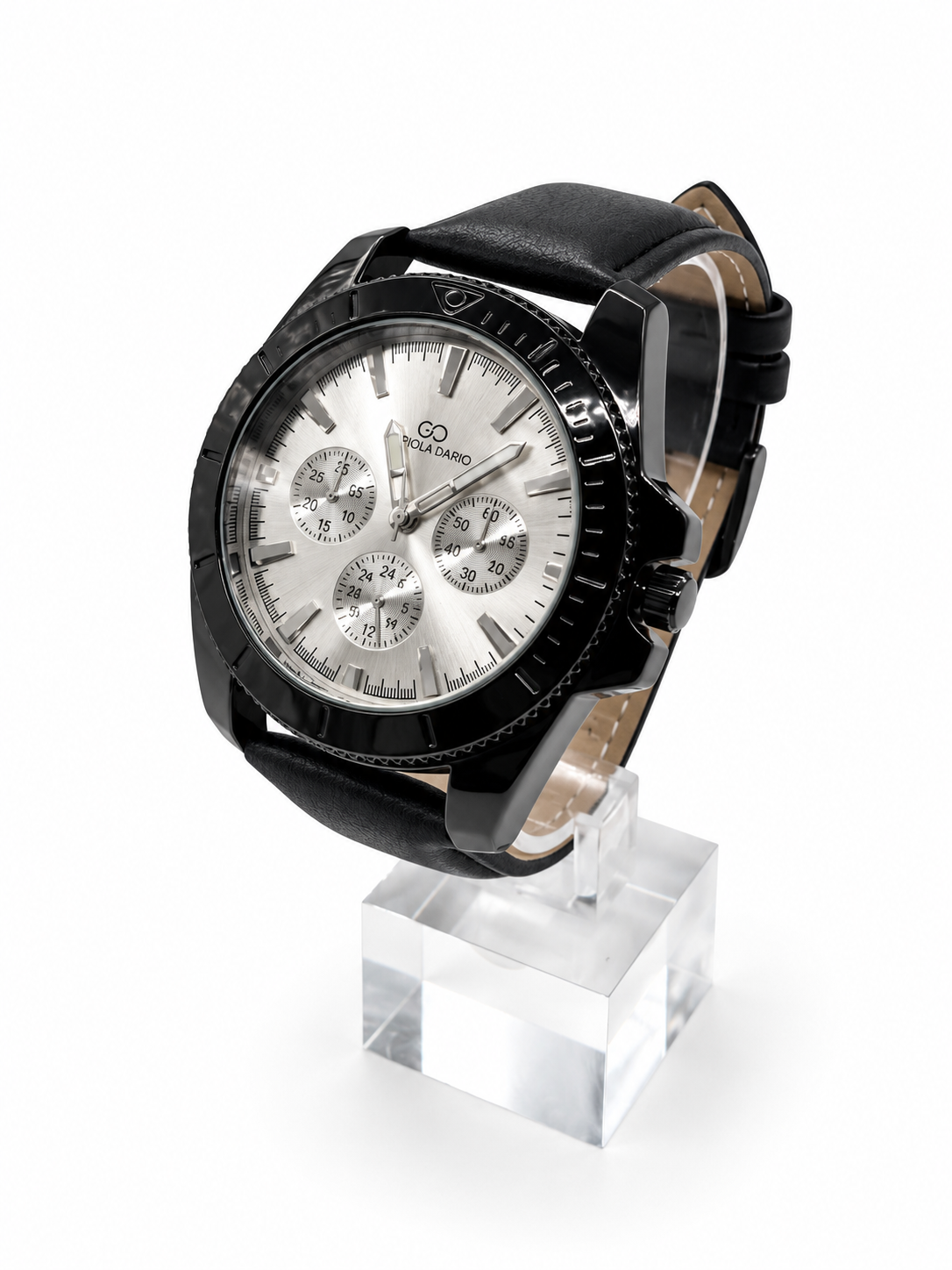 Montre Homme GIORGIO & DARIO – OPHÉLIE Noir Blanc
