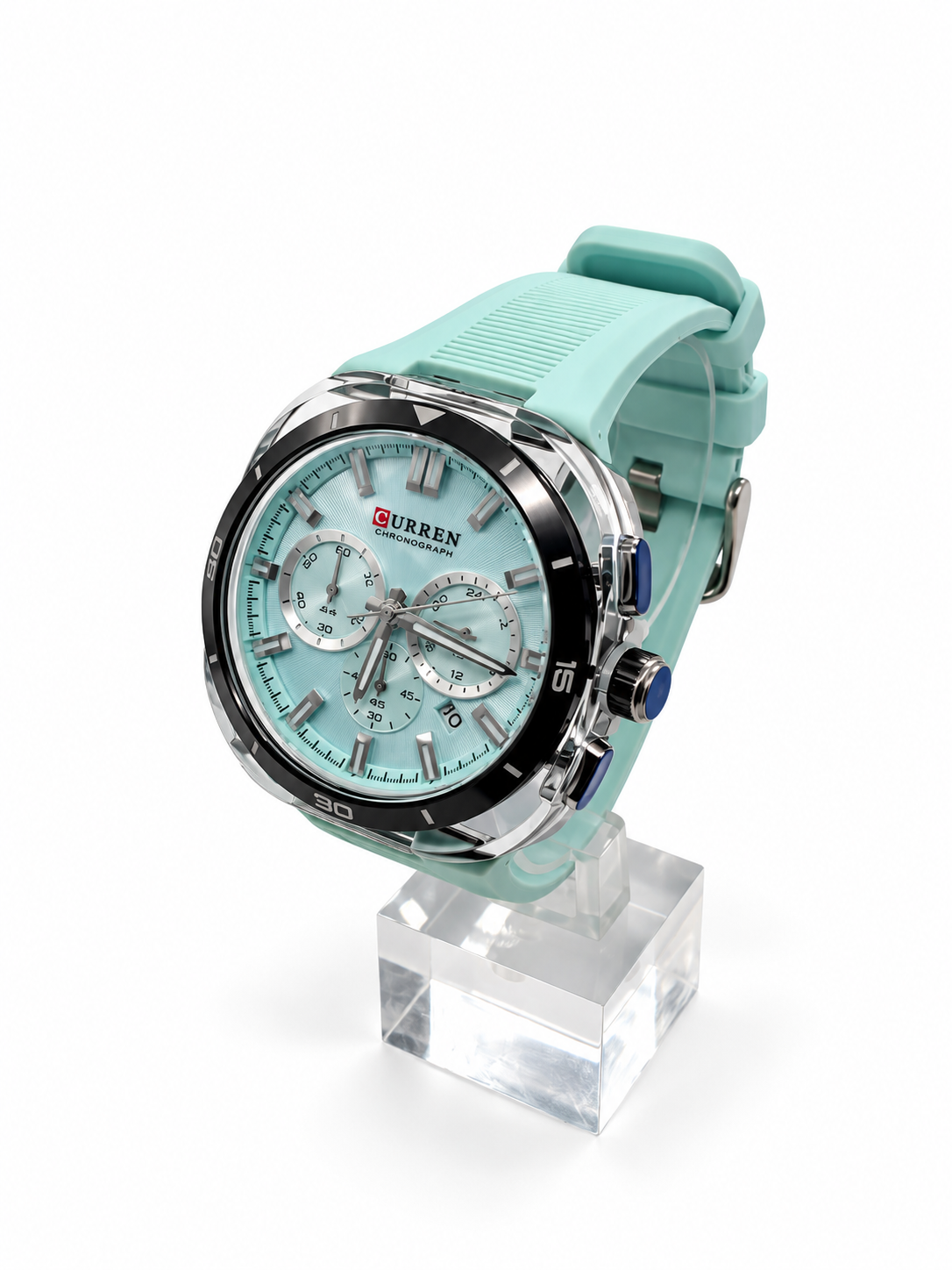 Montre homme CURREN - MXZ Vert d’eau