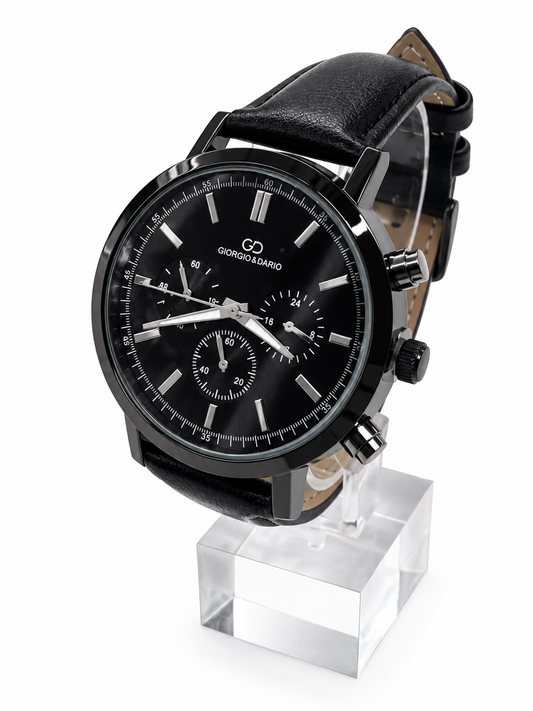 Montre Homme GIORGIO & DARIO – SYMPE Noir