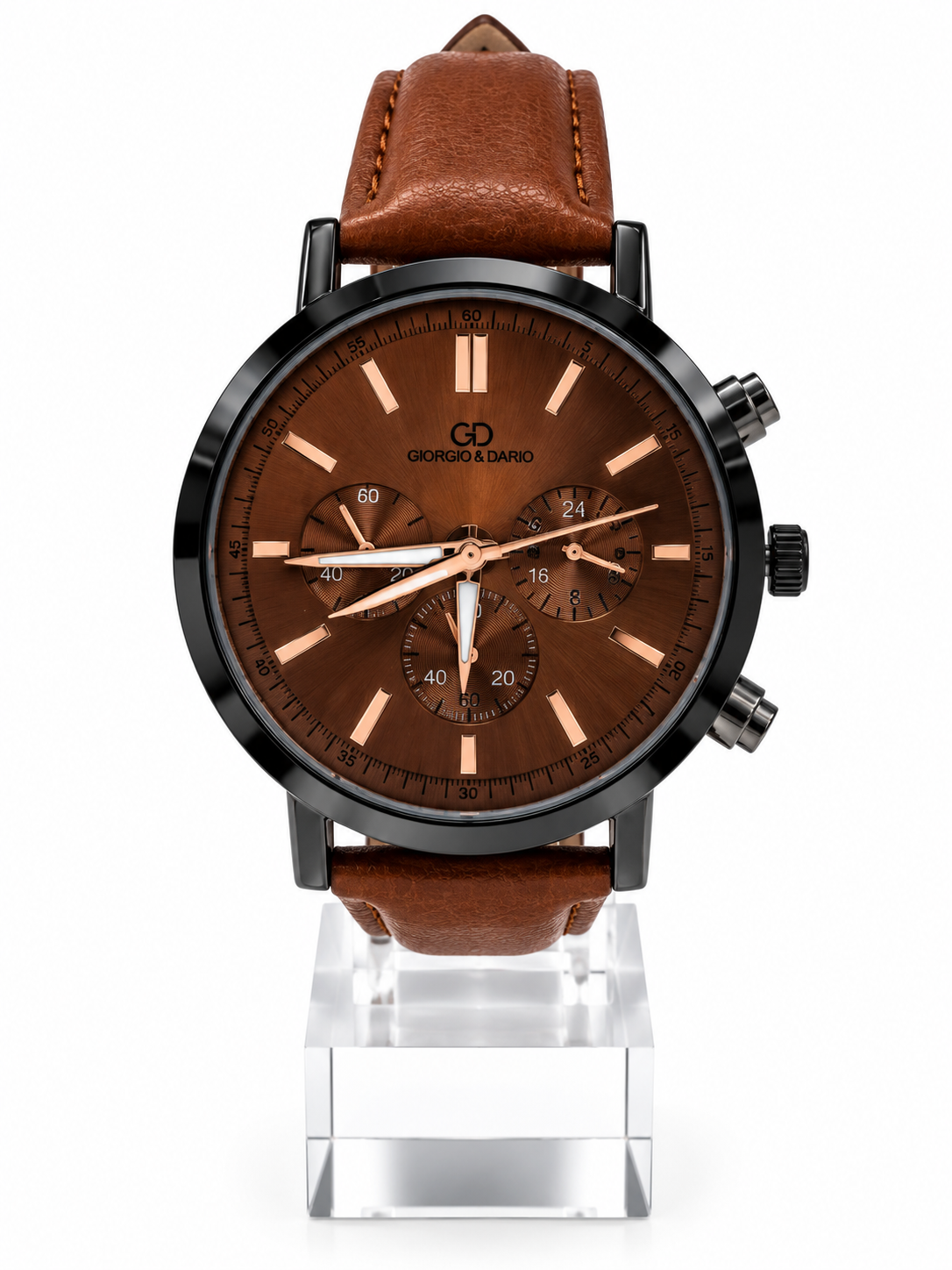 Montre Homme GIORGIO & DARIO – SYMPE Marron