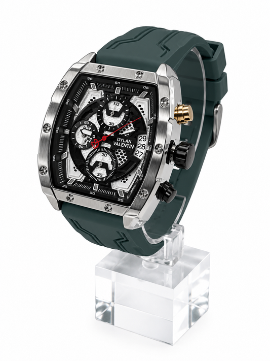 Montre homme DYLAN VALENTIN – MOLOT Vert sauge