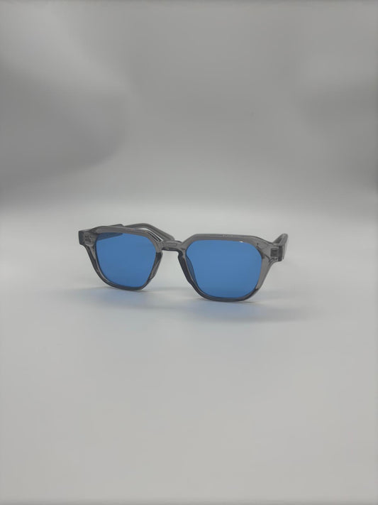 FX Grise Transparente / Bleu
