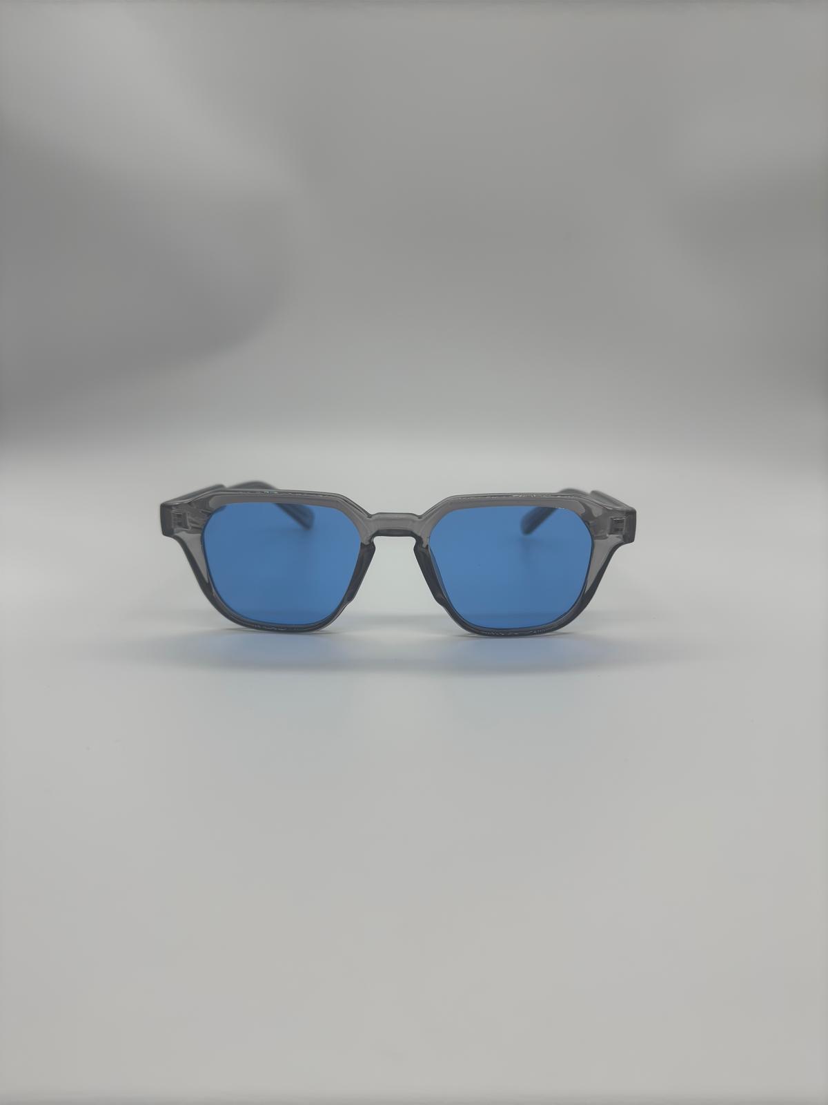 FX Grise Transparente / Bleu